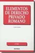 elementos de derecho privado romano.(4ªed)-j.a. d ors-9788431327231 elementos de derecho privado romano.(4ªed)-j.a. d ors-9788431327231