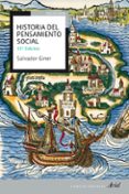 historia del pensamiento social (13ª ed ampliada y actualizada)-9788434409231 historia del pensamiento social (13ª ed ampliada y actualizada)-9788434409231