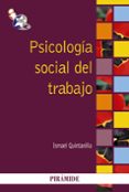 psicologia social del trabajo-ismael quintanilla-9788436830231 psicologia social del trabajo-ismael quintanilla-9788436830231