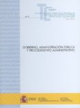 gobierno, administracion publica y procedimiento administrativo-9788447608331 gobierno, administracion publica y procedimiento administrativo-9788447608331