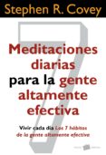 meditaciones diarias para la gente altamente efectiva-stephen r. covey-9788449327131 meditaciones diarias para la gente altamente efectiva-stephen r. covey-9788449327131