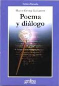 poema y dialogo-hans-georg gadamer-9788474324631 poema y dialogo-hans-georg gadamer-9788474324631