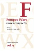 obres completes pompeu fabra, 9-pompeu fabra-9788475883731 obres completes pompeu fabra, 9-pompeu fabra-9788475883731