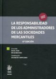 la responsabilidad de los administradores de las sociedades mercantiles 6ªed-9788491199731 la responsabilidad de los administradores de las sociedades mercantiles 6ªed-9788491199731