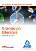 cuerpo de profesores de enseñanza secundaria - orientacion educativa: temario (vol. 1)-9788414220641 cuerpo de profesores de enseñanza secundaria - orientacion educativa: temario (vol. 1)-9788414220641