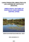 caracterizacion limnologica de las lagunas de cantalejo (segovia) (ebook)-9788460662341 caracterizacion limnologica de las lagunas de cantalejo (segovia) (ebook)-9788460662341