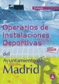 operarios de instalaciones deportivas del ayuntamiento de madrid. temario-9788466530941 operarios de instalaciones deportivas del ayuntamiento de madrid. temario-9788466530941