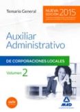 auxiliares administrativos de corporaciones locales. temario general volumen 2-9788467683141 auxiliares administrativos de corporaciones locales. temario general volumen 2-9788467683141
