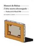 l obra mestra desconeguda-honore de balzac-9788477271741 l obra mestra desconeguda-honore de balzac-9788477271741
