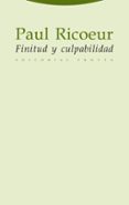 finitud y culpabilidad-paul ricoeur-9788481646641 finitud y culpabilidad-paul ricoeur-9788481646641