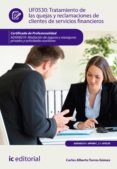 tratamiento de las quejas y reclamaciones de clientes de servicios financieros. adgn0210 (ebook)-9788491982241 tratamiento de las quejas y reclamaciones de clientes de servicios financieros. adgn0210 (ebook)-9788491982241