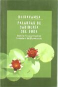 palabras de sabiduria del buda: analisis psicoespiritual del come ntario del dhammapada-9788495496041 palabras de sabiduria del buda: analisis psicoespiritual del come ntario del dhammapada-9788495496041