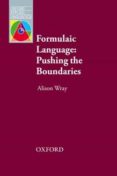 oxford applied linguistics: formulaic language: pushing the bound aries-9780194422451 oxford applied linguistics: formulaic language: pushing the bound aries-9780194422451