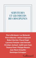 Descargando audiolibros a mp3 SERVITUDES ET GRANDEURS DES DISCIPLINES en español