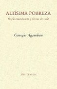 altísima pobreza-giorgio agamben-9788415894551 altísima pobreza-giorgio agamben-9788415894551