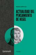 Descargar libros electrónicos gratis de google ACTUALIDAD DEL PENSAMIENTO DE HEGEL MOBI en español