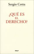 que es el derecho?-sergio cotta-9788432130151 que es el derecho?-sergio cotta-9788432130151
