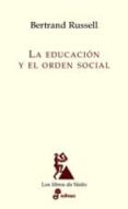 la educacion y el orden social-bertrand russell-9788435027151 la educacion y el orden social-bertrand russell-9788435027151