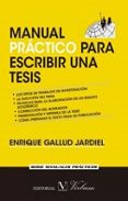 manual practico para escribir una tesis-enrique gallud jardiel-9788490742051 manual practico para escribir una tesis-enrique gallud jardiel-9788490742051