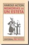 memorias de un esteta-harold acton-9788492913251 memorias de un esteta-harold acton-9788492913251