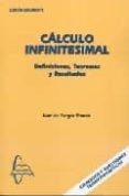 calculo infinitesimal: definiciones, teoremas y resultados-juan de burgos roman-9788493478551 calculo infinitesimal: definiciones, teoremas y resultados-juan de burgos roman-9788493478551