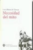necesidad del mito-luis alberto de cuenca-9788496633551 necesidad del mito-luis alberto de cuenca-9788496633551