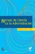 manual de ciencia de la administracion-m. baena del alcazar-9788497562751 manual de ciencia de la administracion-m. baena del alcazar-9788497562751
