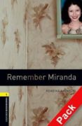 remember miranda (incluye cd) (obl 1: oxford bookworms library)-9780194788861 remember miranda (incluye cd) (obl 1: oxford bookworms library)-9780194788861