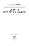 QU’EST-CE QU’UN AUTEUR MONDIAL ?  (edición en francés)