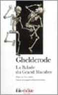 la balade du grand macabre-michel de ghelderode-9782070416561 la balade du grand macabre-michel de ghelderode-9782070416561