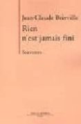 RIEN N´EST JAMAIS FINI-1237278-otro-formato