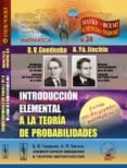 introducción elemental a la teoría de probabilidades. n34-9785396005761 introducción elemental a la teoría de probabilidades. n34-9785396005761