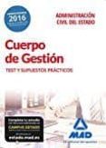 cuerpo de gestión de la administración civil del estado. test y supuestos prácticos-9788414206461 cuerpo de gestión de la administración civil del estado. test y supuestos prácticos-9788414206461