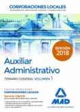 auxiliar administrativo de corporaciones locales. temario general volumen 1-9788414214961 auxiliar administrativo de corporaciones locales. temario general volumen 1-9788414214961