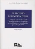 el recurso de revision penal-9788415276661 el recurso de revision penal-9788415276661