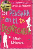 pack lecturas de verano (si pensara en ti te despreciaria / brisa de verano)-mhairi mcfarlane-nancy thayer-9788416550661 pack lecturas de verano (si pensara en ti te despreciaria / brisa de verano)-mhairi mcfarlane-nancy thayer-9788416550661