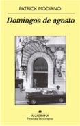 domingos de agosto-patrick modiano-9788433979261 domingos de agosto-patrick modiano-9788433979261