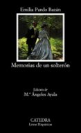 memorias de un solteron-emilia pardo bazan-9788437621661 memorias de un solteron-emilia pardo bazan-9788437621661