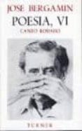 poesia. (t.6) canto rodado-jose bergamin-9788475061061 poesia. (t.6) canto rodado-jose bergamin-9788475061061