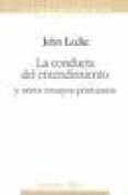 la conducta del entendimiento y otros ensayos postumos-john locke-9788476582961 la conducta del entendimiento y otros ensayos postumos-john locke-9788476582961