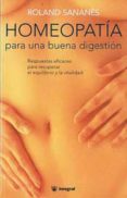 homeopatia para una buena digestion-roland sananes-9788479018061 homeopatia para una buena digestion-roland sananes-9788479018061