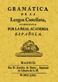 gramatica de la lengua castellana (ed. facsimil de la obra de 1771)-9788490014561 gramatica de la lengua castellana (ed. facsimil de la obra de 1771)-9788490014561