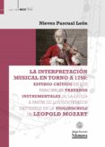 la interpretacion musical en torno a 1750 (ebook)-9788490127261 la interpretacion musical en torno a 1750 (ebook)-9788490127261