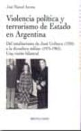 violencia politica y terrorismo de estado en argentina-jose manuel azcona-9788499400761 violencia politica y terrorismo de estado en argentina-jose manuel azcona-9788499400761