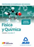 profesores de enseñanza secundaria fisica y quimica: temario (vol . 3)-9788414213971 profesores de enseñanza secundaria fisica y quimica: temario (vol . 3)-9788414213971