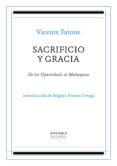 sacrificio y gracia: de los upanishads al mahayana-vicente fatone-9788416230471 sacrificio y gracia: de los upanishads al mahayana-vicente fatone-9788416230471