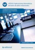 aplicaciones informaticas de bases de datos relacionales. adgd0208 (ebook)-9788417224271 aplicaciones informaticas de bases de datos relacionales. adgd0208 (ebook)-9788417224271