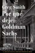 por que deje goldman sachs-greg smith-9788423416271 por que deje goldman sachs-greg smith-9788423416271