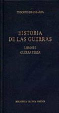 historia de las guerras: libros i-ii guerra persa-9788424922771 historia de las guerras: libros i-ii guerra persa-9788424922771