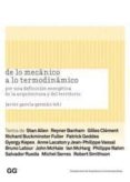 de lo mecanico a lo termodinamico: por una definicion de la arqui tectura y del territorio-javier garcia german-9788425223471 de lo mecanico a lo termodinamico: por una definicion de la arqui tectura y del territorio-javier garcia german-9788425223471